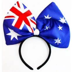 JD Party By Event Aussie Headband With Jumbo Bow