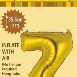 Unique 14" Alphabet Foil Balloon - Letter Z (5 Colours) Balloons