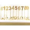 Everything Party All Birthday Glitter Numeral Candle With Long Stick - Gold