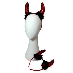 Everything Party Sequin Devil Horn Headband Assorted By Event