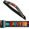 Everything Party All Birthday 50th Birthday Sash - Happy 50th Birthday To Me
