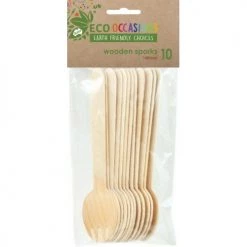 Alpen All Birthday 10pk Wooden Sporks