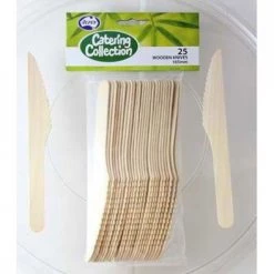 Alpen 25pk Wooden Knives All Birthday