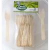 Everything Party 25pk Wooden Forks All Birthday