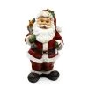 Pacific Wholesale Standing Santa Figurine Decoration - Santa With Gift Bag