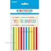 Everything Party All Birthday 8pk Rainbow Birthday Invitation
