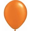 Balloons 11" Qualatex Plain Latex Balloon - Round Pearl Mandarin Orange