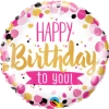 Balloons 18" Qualatex Happy Birthday To You Foil Balloon