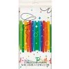 Unique Rainbow Happy Birthday Rectangle Tablecloth