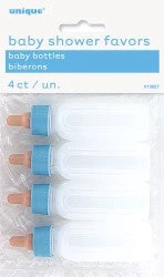 Meteorparty By Theme 4pc Baby Blue Bottles