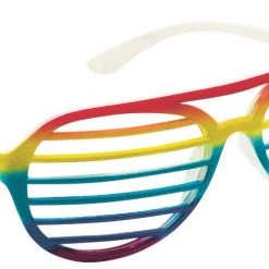 Trademart By Event Rainbow Shutter Shades Party Glasses