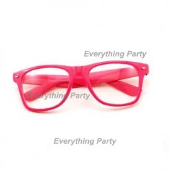 Everything Party Wayfarer Party Glasses - Pink By Theme