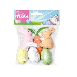 Trademart By Event Easter Craft Set With Bunnies Carrot And Eggs