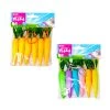 Trademart 6pk Easter Craft Foam Carrots With Glitter