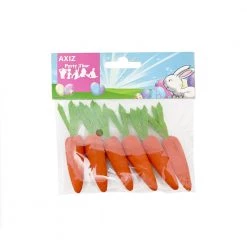 Trademart By Event 6pk Easter Mini Foam Carrots