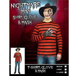 Everything Party Adult - Nightmare Man Freddy Costume