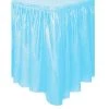 Everything Party Plastic Table Skirt - Light Blue