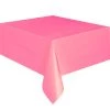 Meteorparty Tableware Rectangle Plastic Tablecover - Hot Pink