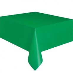Meteorparty Rectangle Plastic Tablecover - Emerald Green By Event