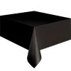 Meteorparty Rectangle Plastic Tablecover - Black