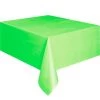 Meteorparty Rectangle Plastic Tablecover - Lime Green By Event