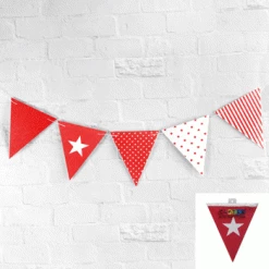 Everything Party All Birthday 50pk Style Party Bunting With String (6 Colours)