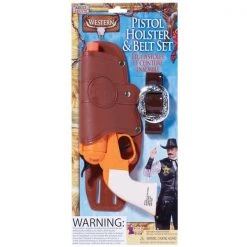 Forum Deluxe Cowboy Pistol Holster & Belt Set