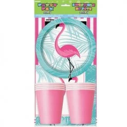 Everything Party Flamingo Party Pack For 8 By Theme