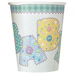 Everything Party By Theme 8pk Baby Pastel Stitching Paper Cups