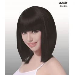 Everything Party By Event Deluxe Crazy Horse Style Black Bob Wig