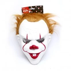 Everything Party Creepy Grinning Clown Mask