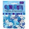 Unique 80th Birthday Table Scatters 14g (Blue, Pink, Black)