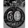 Meteorparty 60th Birthday Jumbo Badge - Black