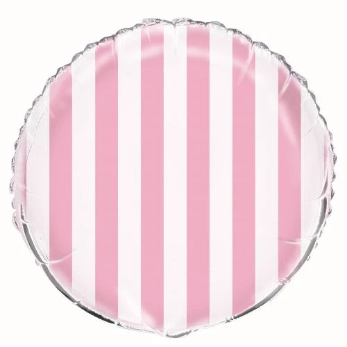 Everything Party 18" Decorative Dots & Stripes Round Foil Balloon