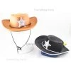 Trademart Kids Cowboy Hat With Silver Badge By Theme