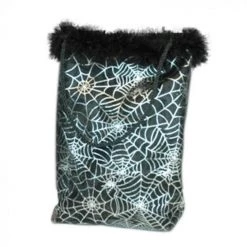Everything Party By Event Silver Spiderweb Loot Bag