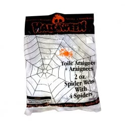 Everything Party By Event 56g Stretchable Spider Web With 4 Spiders