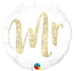 Everything Party 18" Qualatex Gold Mr Foil Balloon Balloons