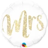 Everything Party 18" Qualatex Gold Mrs Foil Balloon