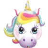Everything Party 38" Qualatex Magical Unicorn Shpae Foil Balloon