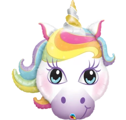 Everything Party 38" Qualatex Magical Unicorn Shpae Foil Balloon