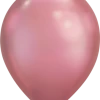 11" Qualatex Plain Latex Balloon - Round Chrome Mauve Balloons