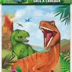 Everything Party All Birthday 8pk Dinosaur Party Loot Bags