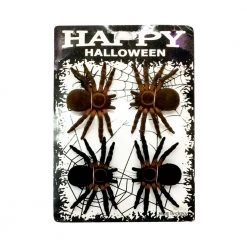 Everything Party By Event 4pk Halloween Fuzzy Spiders