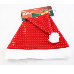 Pacific Wholesale By Event Adult Sequin Santa Hat