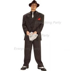 Everything Party Adult - Gangster Suit Costume