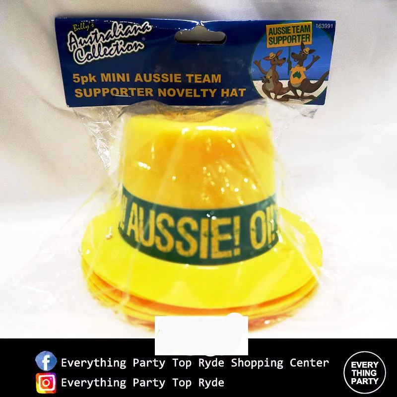 Trademart Australia Day - 5pk Mini Aussie Hat By Event