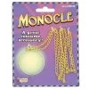 Everything Party By Theme Monocle With Gold Chain