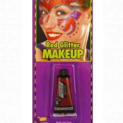 Everything Party Glitter Makeup Gel - Red By Event