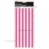Everything Party 20pk Pink Stripes Cello Bags With Twist Ties All Birthday
